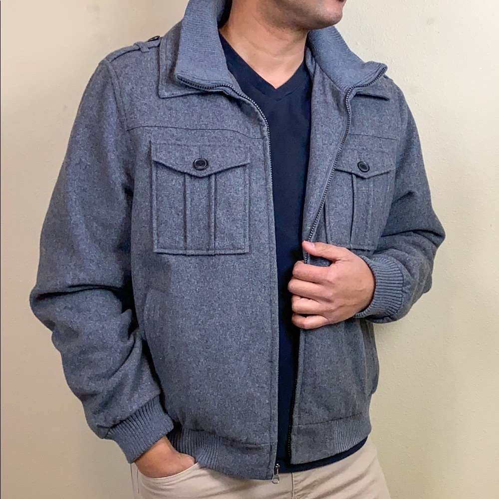 J.Ferrar Wool Jacket (Size XL)